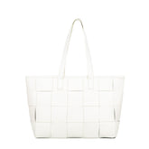 Damen Kunstleder Casual Große Kapazität Tote Crossbody Bag Multifunktions-Umhängetasche